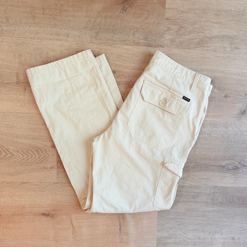 Brixton Men's Light Cream Chinos
